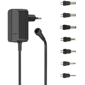 Hama Uniwersalny zasilacz, regulowany, 600mA, 7,2W, maks. 12 V, 7 adapt. Hama Uniwersalny zasilacz, regulowany, 600mA, 7,2W, maks. 12 V, 7 adapt.