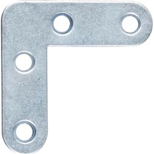 Alberts 824501 kątownik meblowy, srebrny Alberts 824501 kątownik meblowy, srebrny