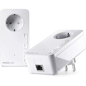 Devolo Magic 1 LAN Starter Kit - Powerline adapter, 1200 Mbps, Biały Devolo Magic 1 LAN Starter Kit - Powerline adapter, 1200 Mbps, Biały