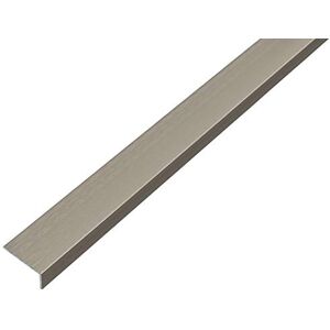 Alberts 488758 Profil kątownikowy samoprzylepny aluminium, design stal szlachetna, ciemny 1000 x 20 x 10 mm Alberts 488758 Profil kątownikowy samoprzylepny aluminium, design stal szlachetna, ciemny 1000 x 20 x 10 mm
