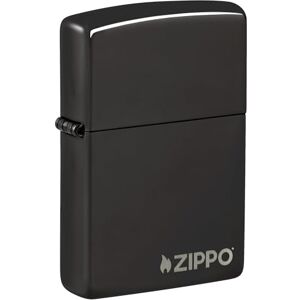 Zippo Logo z Hebanu - Zapalniczka - Czarny - Oryginalny Zippo zapalniczka benzynowa (USA) - Gwarancja na całe życie Zippo Logo z Hebanu - Zapalniczka - Czarny - Oryginalny Zippo zapalniczka benzynowa (USA) - Gwarancja na całe życie