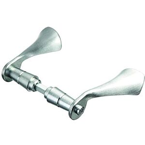 Alberts GAH- 554293 klamka jedna para kute, ocynkowane srebrnoszare lakierowane piecowo 40 x 115 mm Alberts GAH- 554293 klamka jedna para kute, ocynkowane srebrnoszare lakierowane piecowo 40 x 115 mm