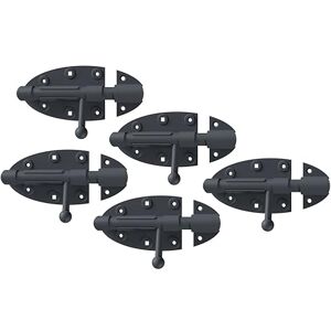 Alberts 849122 Śruba z uchwytem okrągłym Ovado pokryta tworzywem sztucznym w kolorze grafitowo-szarym 112 x Ø16 mm zestaw 5 szt. Alberts 849122 Śruba z uchwytem okrągłym Ovado pokryta tworzywem sztucznym w kolorze grafitowo-szarym 112 x Ø16 mm zestaw 5 szt.