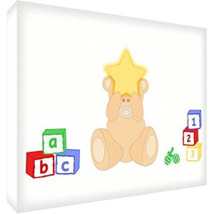 BEARHEART1624-15ES druk artystyczny na płótnie, motyw "niedźwiedź Adorable Bär", 60 x 40 x 4 cm, wielokolorowy BEARHEART1624-15ES druk artystyczny na płótnie, motyw "niedźwiedź Adorable Bär", 60 x 40 x 4 cm, wielokolorowy