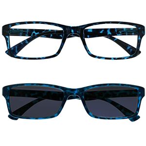Opulize Okulary do czytania - Unisex Wewnątrz/Zewnątrz - UVSR2092 Opulize Okulary do czytania - Unisex Wewnątrz/Zewnątrz - UVSR2092