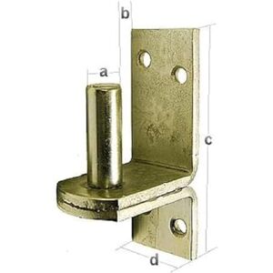 Alberts GAH- 311469 Stos na blasze w wykonaniu z hakiem DI lub DII żółta galwanizacja Średnica tylnej pokrywy 16 mm Blacha 113 x 40 mm Alberts GAH- 311469 Stos na blasze w wykonaniu z hakiem DI lub DII żółta galwanizacja Średnica tylnej pokrywy 16 mm Blacha 113 x 40 mm