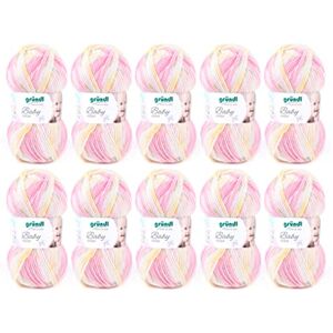 Gründl Baby color - Miękkie pastelowe włóczki dla niemowląt Gründl Baby color - Miękkie pastelowe włóczki dla niemowląt