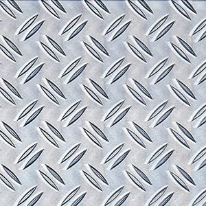 Alberts Gah- 466756 Blacha Strukturalna z Przetłoczeniem Ryflowanym, Szary, 250 x 500 x 1,5 mm Alberts Gah- 466756 Blacha Strukturalna z Przetłoczeniem Ryflowanym, Szary, 250 x 500 x 1,5 mm