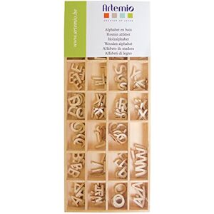 Artemio Drewniany alfabet 162/Pkg-Natural .51 Artemio Drewniany alfabet 162/Pkg-Natural .51