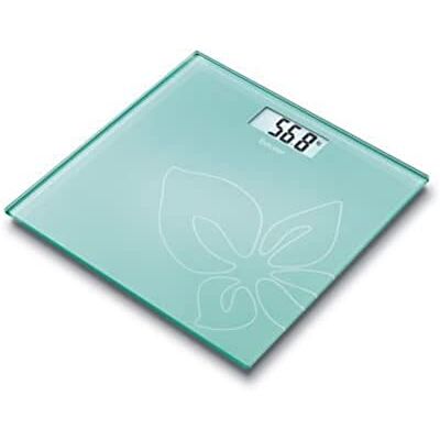 Beurer GS 27 waga szklana Design Line, green Flower Beurer GS 27 waga szklana Design Line, green Flower