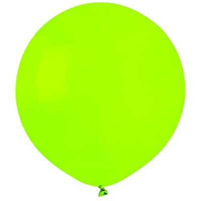 Ciao Opakowanie 25 balonów z naturalnego lateksu najwyższej jakości G150 (Ø 48 cm/19"), jasnozielone Ciao Opakowanie 25 balonów z naturalnego lateksu najwyższej jakości G150 (Ø 48 cm/19"), jasnozielone