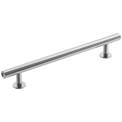 Amerock Uchwyt do szafki, polerowany chrom, 160 mm, promień do środka, 1 opakowanie, uchwyt do szuflady, uchwyt do szafki, osprzęt do szafki Amerock Uchwyt do szafki, polerowany chrom, 160 mm, promień do środka, 1 opakowanie, uchwyt do szuflady, uchwyt do szafki, osprzęt do szafki