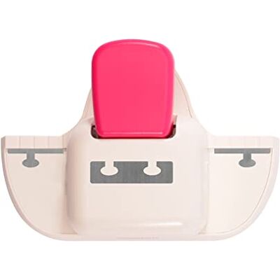 Creative Głęboka wycinarka do bordiur – perforator i dziurkacz 2,3 x 5,6 cm – wykrawarka do krawędzi – akcesoria do bindowania książek, otworów, planerów, majsterkowania, scrapbookingu i Creative Głęboka wycinarka do bordiur – perforator i dziurkacz 2,3 x 5,6 cm – wykrawarka do krawędzi – akcesoria do bindowania książek, otworów, planerów, majsterkowania, scrapbookingu i