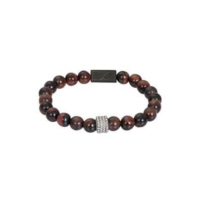 M010170M004 iXXXi Men Perlenarmband Lee mattes Silber M M010170M004 iXXXi Men Perlenarmband Lee mattes Silber M
