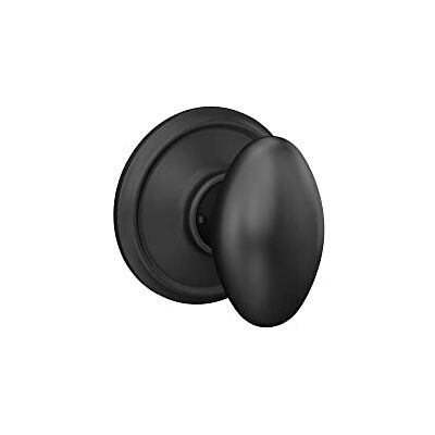 SCHLAGE F10 SIE 622 16-080 10-027 gałka do przedpokoju i szafy, matowa czerń SCHLAGE F10 SIE 622 16-080 10-027 gałka do przedpokoju i szafy, matowa czerń