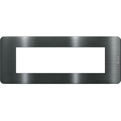 Bticino MatixGO płyta konstrukcyjna Black Nickel JA4807EN płyta MatixGO 7 modułów Bticino MatixGO płyta konstrukcyjna Black Nickel JA4807EN płyta MatixGO 7 modułów