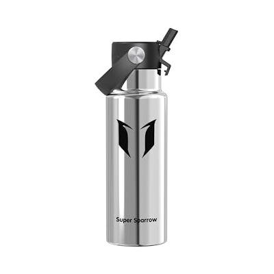 Super Sparrow Butelka Izolowana 350ml FlipFlow Butelka Sportowa Na Wodę Super Sparrow Butelka Izolowana 350ml FlipFlow Butelka Sportowa Na Wodę