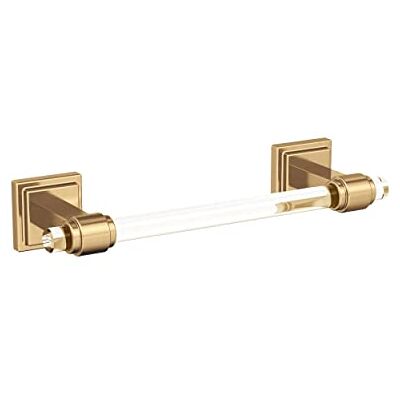 Amerock Glacio Clear/Champagne Bronze Contemporary 203 mm wieszak na ręczniki Amerock Glacio Clear/Champagne Bronze Contemporary 203 mm wieszak na ręczniki