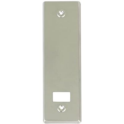 Amig aluminiowa osłona lub osłona z naturalnego wykończenia do zebrania żaluzji Wymiary: 22,2 x 6,5 cm Odstęp między śrubami 17 cm Grubość 0,5 mm Amig aluminiowa osłona lub osłona z naturalnego wykończenia do zebrania żaluzji Wymiary: 22,2 x 6,5 cm Odstęp między śrubami 17 cm Grubość 0,5 mm