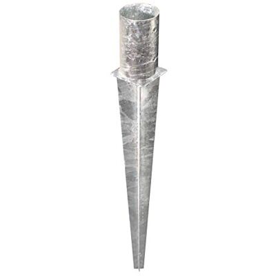 Alberts 211455 Tuleja ziemna wbijana do okrągłych lub czworokątnych słupków drewnianych ocynkowana ogniowo Ø141 mm długość całkowita 750 mm Alberts 211455 Tuleja ziemna wbijana do okrągłych lub czworokątnych słupków drewnianych ocynkowana ogniowo Ø141 mm długość całkowita 750 mm