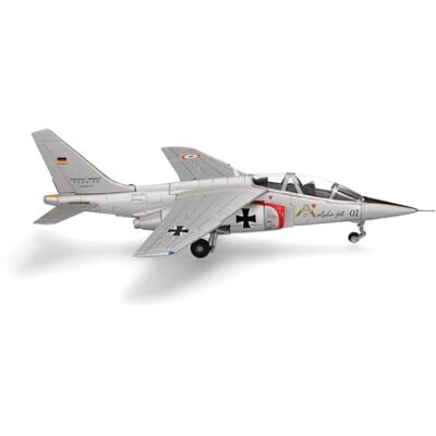 Herpa Model samolotu Alpha Jet 01 Prototype, miniaturowy w skali 1:72, przedmiot kolekcjonerski, model bez stojaka, metal Herpa Model samolotu Alpha Jet 01 Prototype, miniaturowy w skali 1:72, przedmiot kolekcjonerski, model bez stojaka, metal