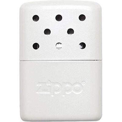 Zippo Ogrzewacz Dłoni, 6 Godzin Grzania, Wielokrotnego Użytku, Ogrzewacz Kieszonkowy w Kolorze Białym Zippo Ogrzewacz Dłoni, 6 Godzin Grzania, Wielokrotnego Użytku, Ogrzewacz Kieszonkowy w Kolorze Białym