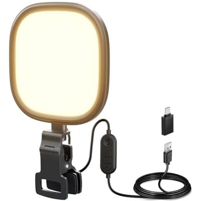 NEEWER Basics 5" 10 W LED lampa do strumieniowego przesyłania strumieniowego, dwukolorowa, Edge Lit Clip on USB lampa stołowa z CRI95 do monitora, laptopa, komputera, kamery internetowej NEEWER Basics 5" 10 W LED lampa do strumieniowego przesyłania strumieniowego, dwukolorowa, Edge Lit Clip on USB lampa stołowa z CRI95 do monitora, laptopa, komputera, kamery internetowej
