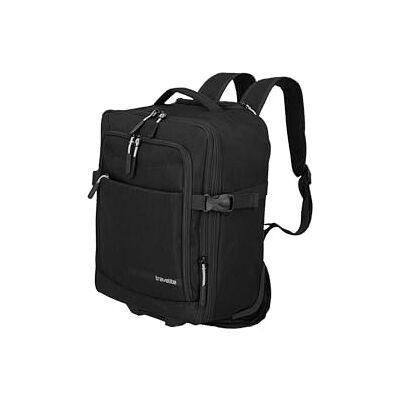 Travelite KICK OFF Trolley Backpack, Black, luggage Travelite KICK OFF Trolley Backpack, Black, luggage