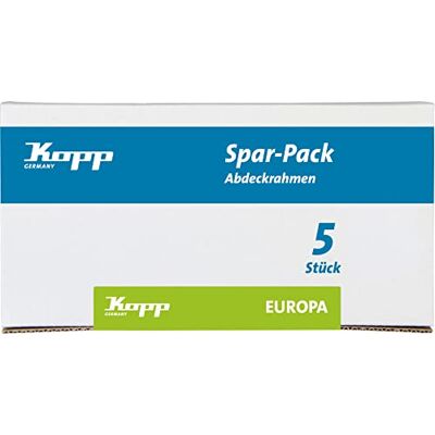Kopp 401901018 Europa PROFI-PACK, kremowo-biały, 5 x 2-krotny Kopp 401901018 Europa PROFI-PACK, kremowo-biały, 5 x 2-krotny