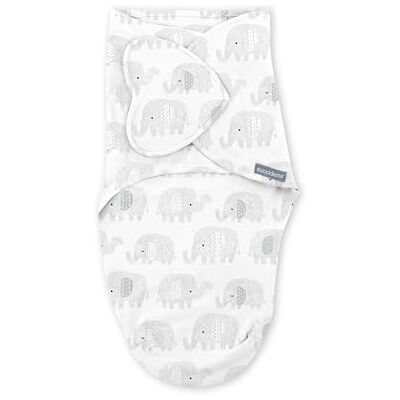 Ingenuity SwaddleMe Monogram Collection chusta do powiek, rozmiar 0-3 miesięcy, 3,1-6,3 kg, 1 sztuka, 0,5 TOG bazgroły słoń Ingenuity SwaddleMe Monogram Collection chusta do powiek, rozmiar 0-3 miesięcy, 3,1-6,3 kg, 1 sztuka, 0,5 TOG bazgroły słoń