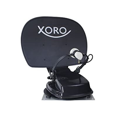 Xoro MTA 55-BT 55 cm w pełni automatyczna antena satelitarna z urządzeniem sterującym do przyczep kempingowych/przyczep kempingowych, szara Xoro MTA 55-BT 55 cm w pełni automatyczna antena satelitarna z urządzeniem sterującym do przyczep kempingowych/przyczep kempingowych, szara