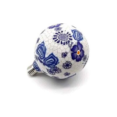F BRIGHT Designerska żarówka, silikon, 4 W, niebieski i biały F BRIGHT Designerska żarówka, silikon, 4 W, niebieski i biały