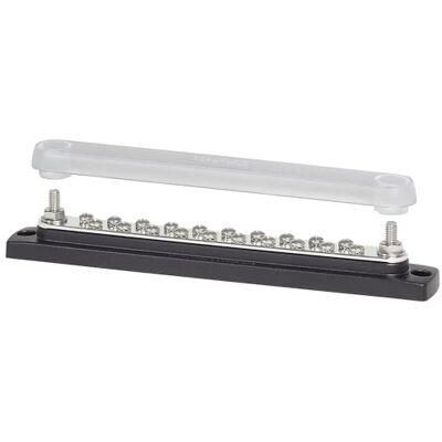 2312-BSS Blue Sea Systems 2312 BUSBAR 150 A 20 x 8-32 W/COVR 2312-BSS Blue Sea Systems 2312 BUSBAR 150 A 20 x 8-32 W/COVR