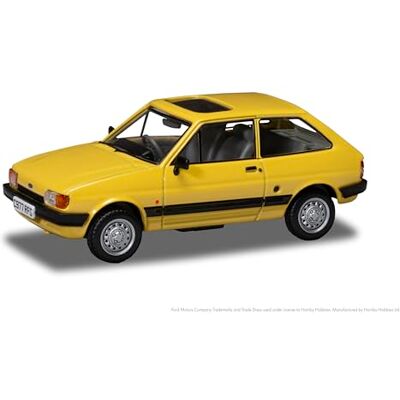 Corgi VA14404 Ford Fiesta Mk2 1.1L, Cytrynowożółty Vanguards Odlew metalowy kolekcjonerski Corgi VA14404 Ford Fiesta Mk2 1.1L, Cytrynowożółty Vanguards Odlew metalowy kolekcjonerski