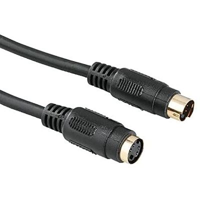 Hama S-Video Kabel S-video 3 m S-Video (4-pin) Czarny Hama S-Video Kabel S-video 3 m S-Video (4-pin) Czarny