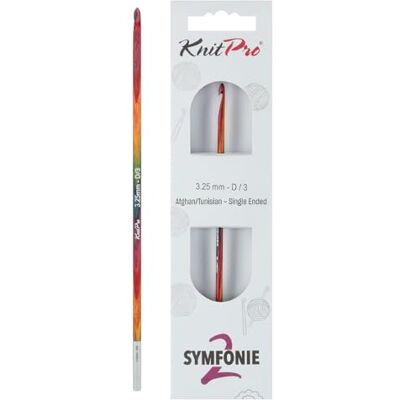 KnitPro Symfonie 2 szydełko afgańskie/tunezyjskie 3,25 mm KnitPro Symfonie 2 szydełko afgańskie/tunezyjskie 3,25 mm