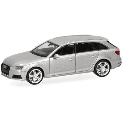 Herpa model samochodu Audi A4 Avant, lodowy srebrny, miniatura w skali 1:87, model kolekcjonerski, Made in Germany, model z tworzywa sztucznego Herpa model samochodu Audi A4 Avant, lodowy srebrny, miniatura w skali 1:87, model kolekcjonerski, Made in Germany, model z tworzywa sztucznego