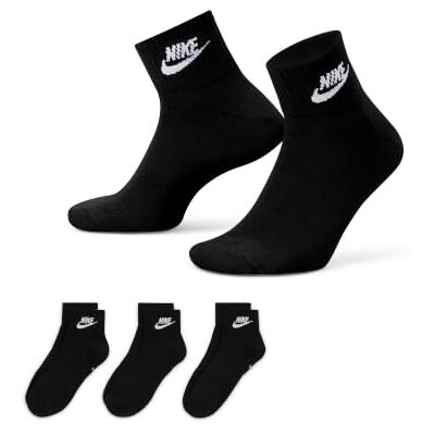 DX5074-010 NIKE Skarpety do kostek (3 pary) Uniseks Niezbędnik na co dzień DX5074-010 NIKE Skarpety do kostek (3 pary) Uniseks Niezbędnik na co dzień
