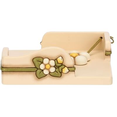 THUN Uchwyt na serwetki ceramika Country Bloom Collection 20 x 19,6 x 6,6 cm THUN Uchwyt na serwetki ceramika Country Bloom Collection 20 x 19,6 x 6,6 cm