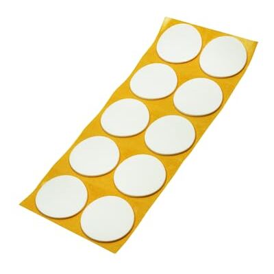 Adsamm ® / 10 x podkładki antypoślizgowe z kauczuku komórkowego EPDM/białe/Ø 45 mm/okrągłe/samoprzylepne/najwyższa jakość (2,5 mm) Adsamm ® / 10 x podkładki antypoślizgowe z kauczuku komórkowego EPDM/białe/Ø 45 mm/okrągłe/samoprzylepne/najwyższa jakość (2,5 mm)