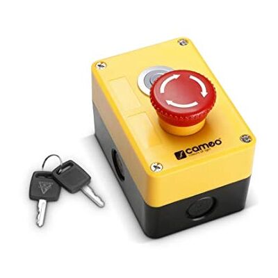 Cameo EKS XLR wyłącznik awaryjny z blokadą klucza Cameo EKS XLR wyłącznik awaryjny z blokadą klucza