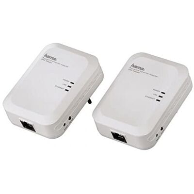Hama Zestaw Powerline-LAN, 200 Mbps Hama Zestaw Powerline-LAN, 200 Mbps