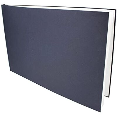Artway Indigo Ręcznie robiony szkicownik A2 w oprawie krajobraz 150 g/m² 34 arkusze / 68 stron Artway Indigo Ręcznie robiony szkicownik A2 w oprawie krajobraz 150 g/m² 34 arkusze / 68 stron