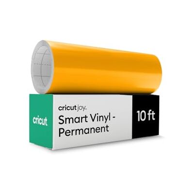 Cricut Smart Vinyl trwały, żółty kukurydziany, 14 cm x 3 m (1) Cricut Smart Vinyl trwały, żółty kukurydziany, 14 cm x 3 m (1)