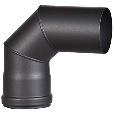 FIREFIX A130/B4 R100/B90 rura dymowa, czarna FIREFIX A130/B4 R100/B90 rura dymowa, czarna