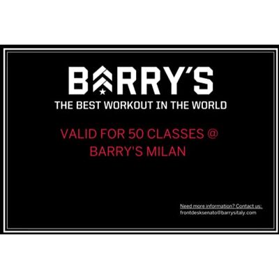 100822 BARRY'S MILAN 50 Pakiety klasowe 100822 BARRY'S MILAN 50 Pakiety klasowe