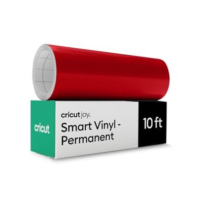 Cricut Smart Vinyl trwały, czerwony, 14 cm x 3 m (1) Cricut Smart Vinyl trwały, czerwony, 14 cm x 3 m (1)