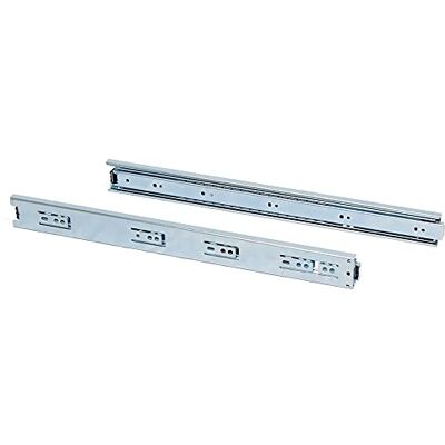 Emuca Zestaw prowadnic kulkowych do szuflad, Pełen wysuw 45 x 350 mm, Zestaw 5 par Emuca Zestaw prowadnic kulkowych do szuflad, Pełen wysuw 45 x 350 mm, Zestaw 5 par