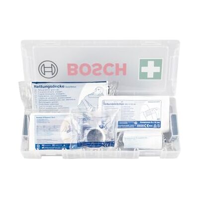 Bosch : mała apteczka (w kasecie L-BOXX Micro, do 8 przegródek, podstawowe materiały potrzebne przy udzielaniu pierwszej pomocy) Bosch : mała apteczka (w kasecie L-BOXX Micro, do 8 przegródek, podstawowe materiały potrzebne przy udzielaniu pierwszej pomocy)
