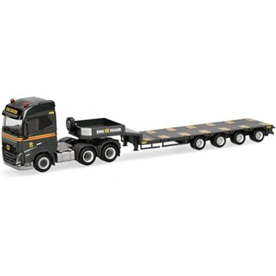 Herpa Volvo FH GL 2020 Emil Egger model 1:87 obniżona platforma kolekcjonerska z tworzywa sztucznego Herpa Volvo FH GL 2020 Emil Egger model 1:87 obniżona platforma kolekcjonerska z tworzywa sztucznego